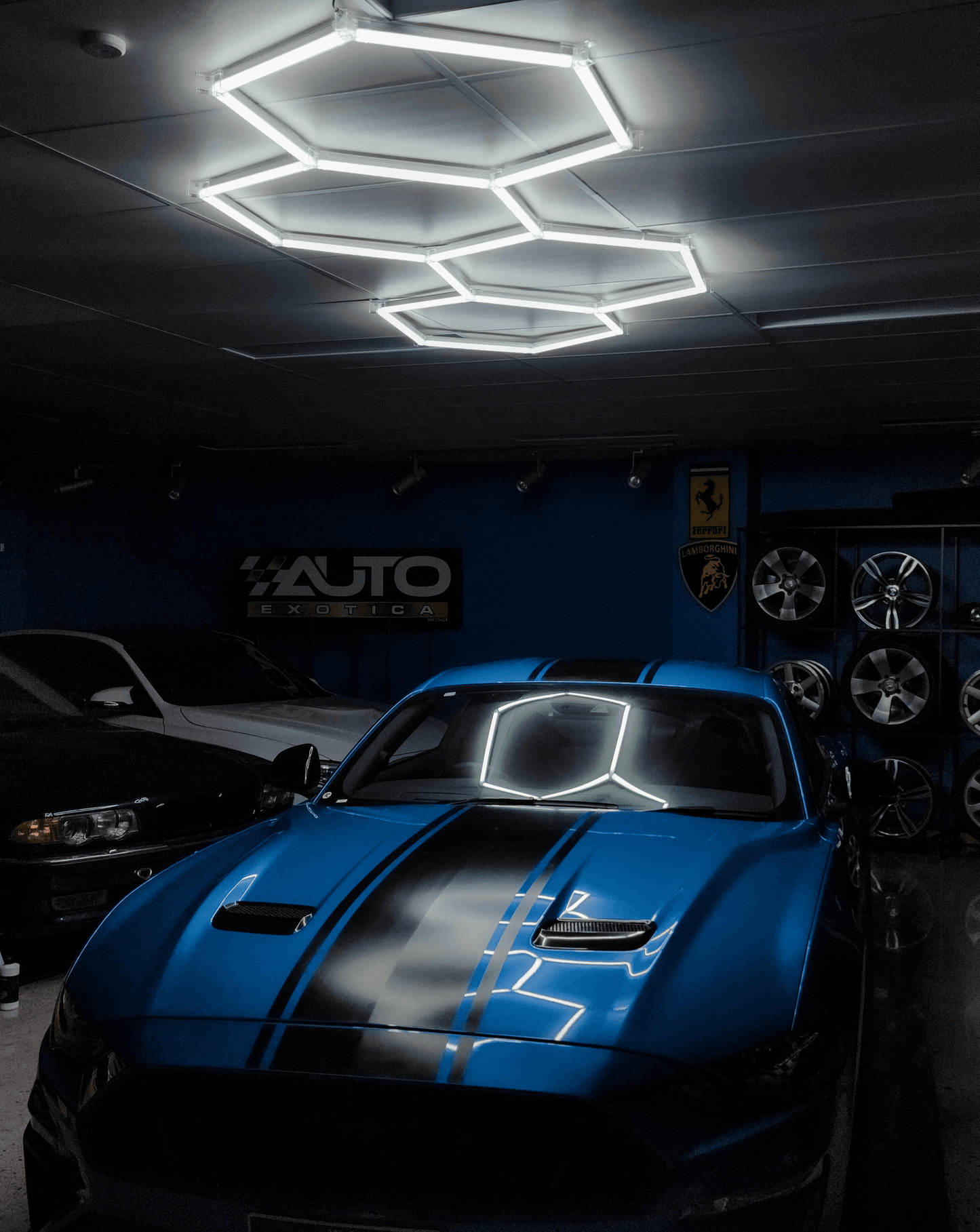 Showroom / Garage modular LED Grid Nano Lighting - Type S Various Sizes