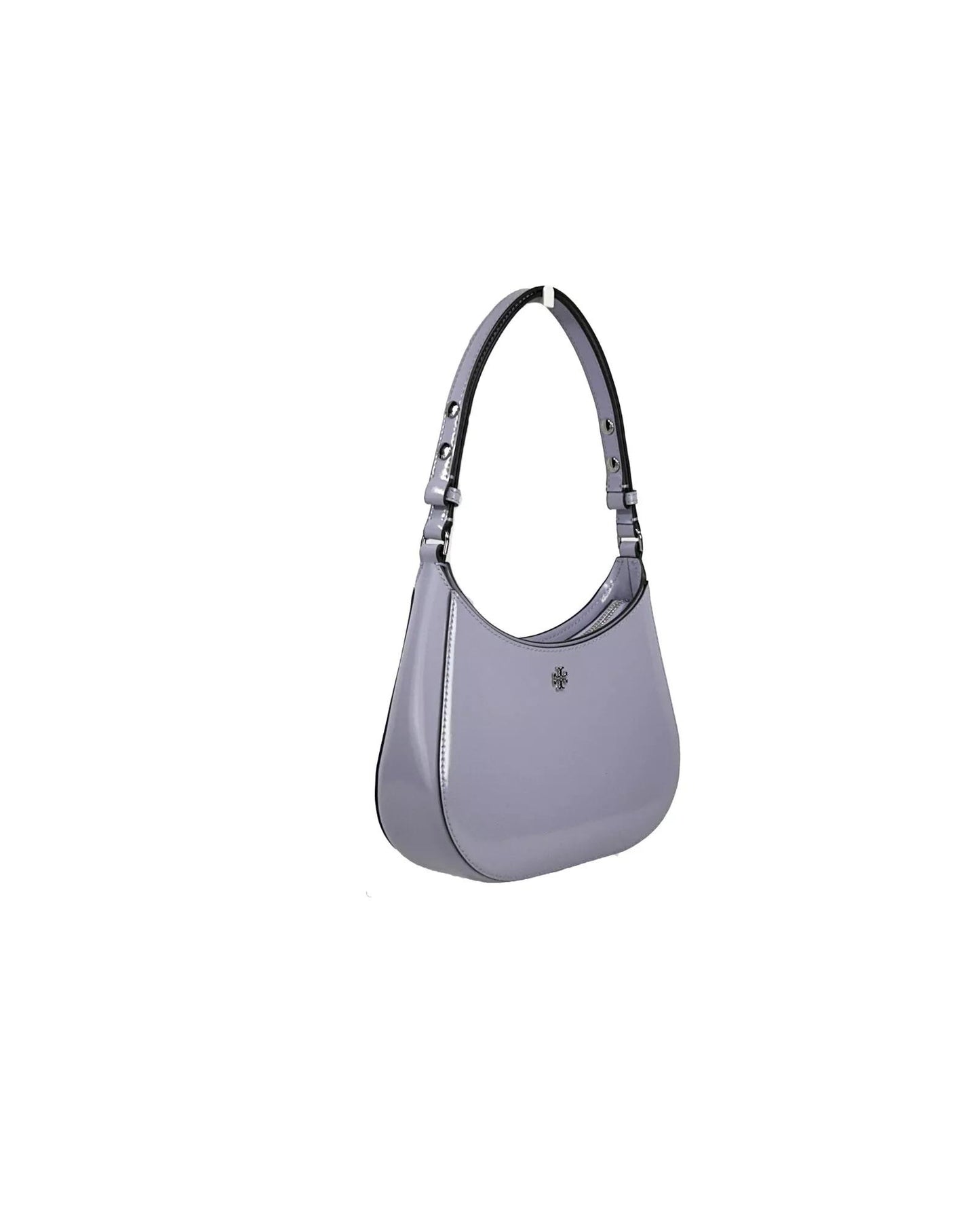 Tory Burch Women's Patent Emerson Small Shoulder Bag Purse Violet - One Size