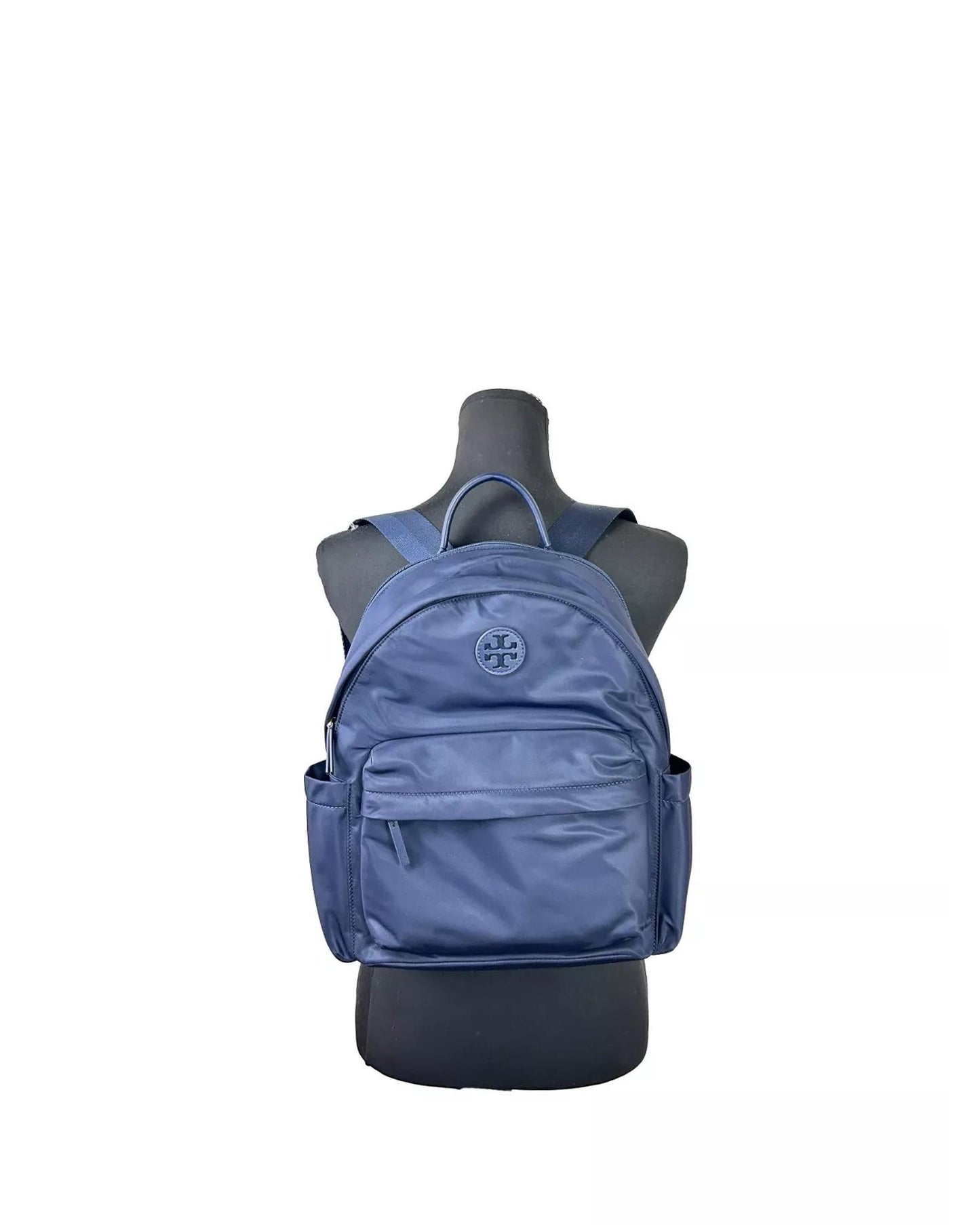 Tory Burch Women's Navy Ella Nylon Backpack Bag 88368 - One Size