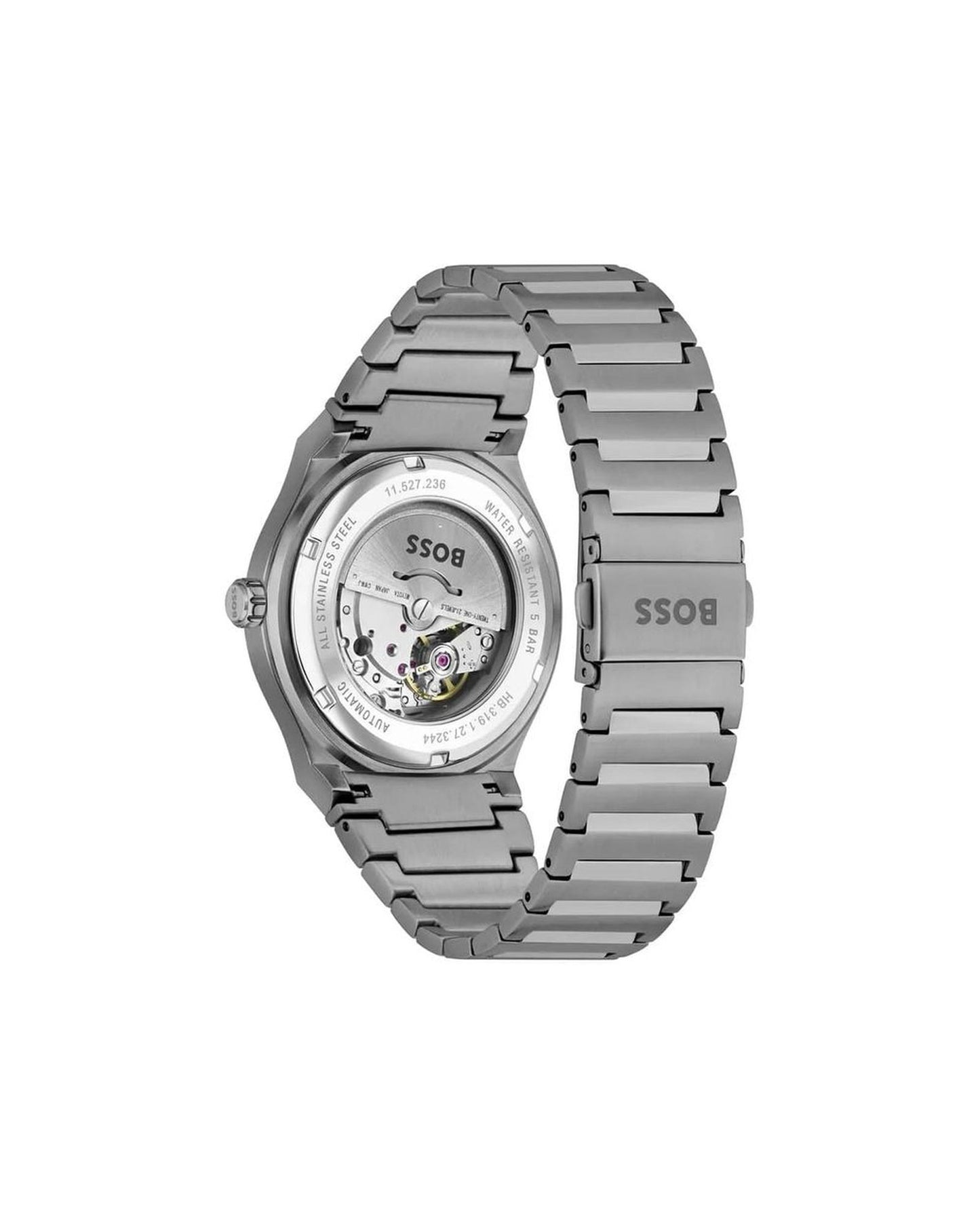 Hugo Boss Men's Gray Stainless Steel Watch - One Size