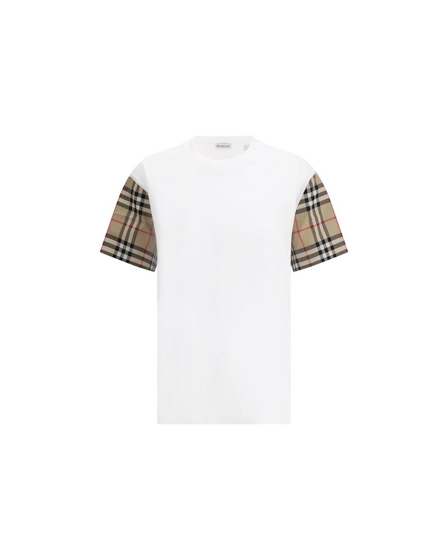 Burberry Women's Check Archive Sleeve T-shirt - M