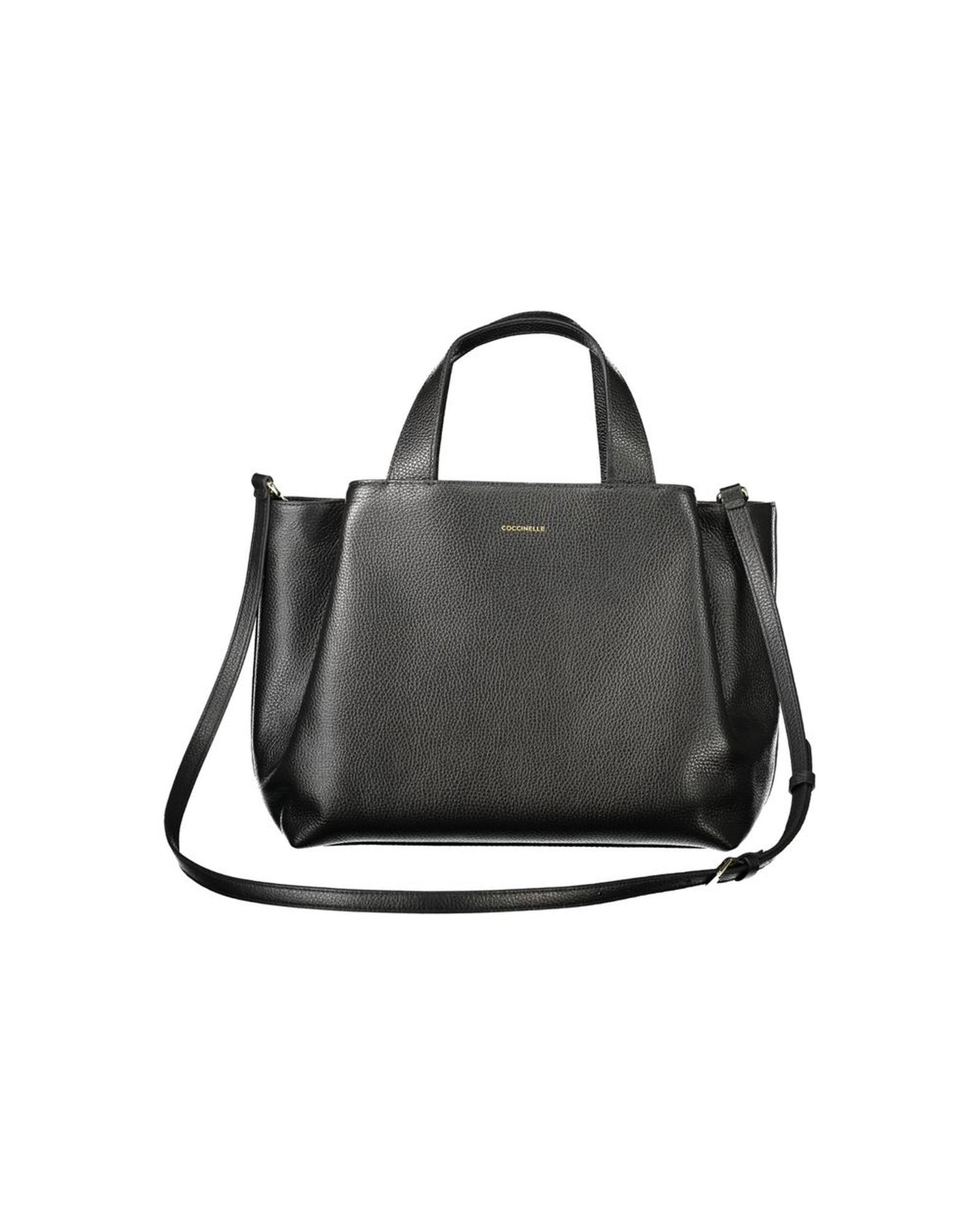Coccinelle Women's Black Leather Handbag - One Size