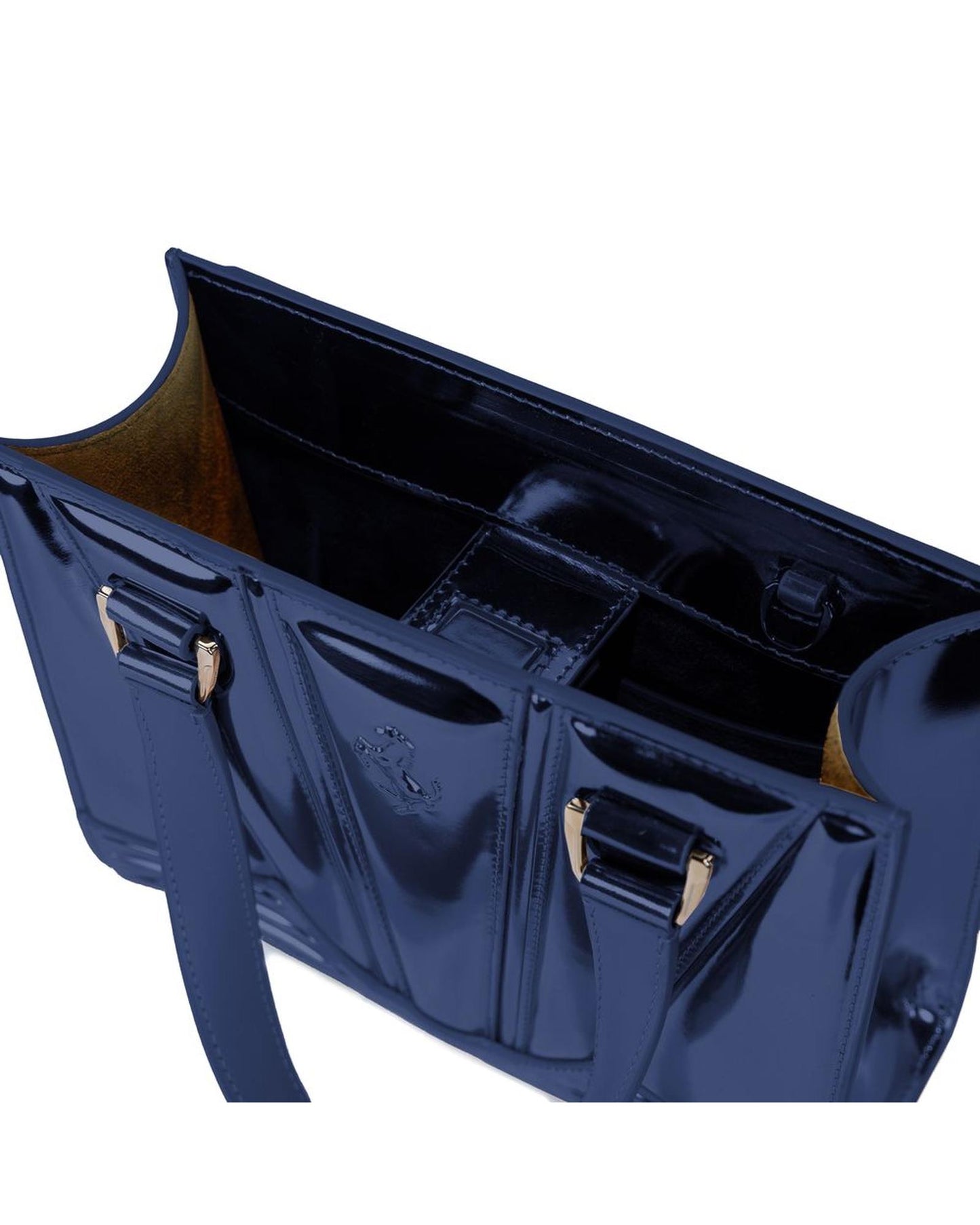 Ferrari Women's Blue Leather Handbag - One Size
