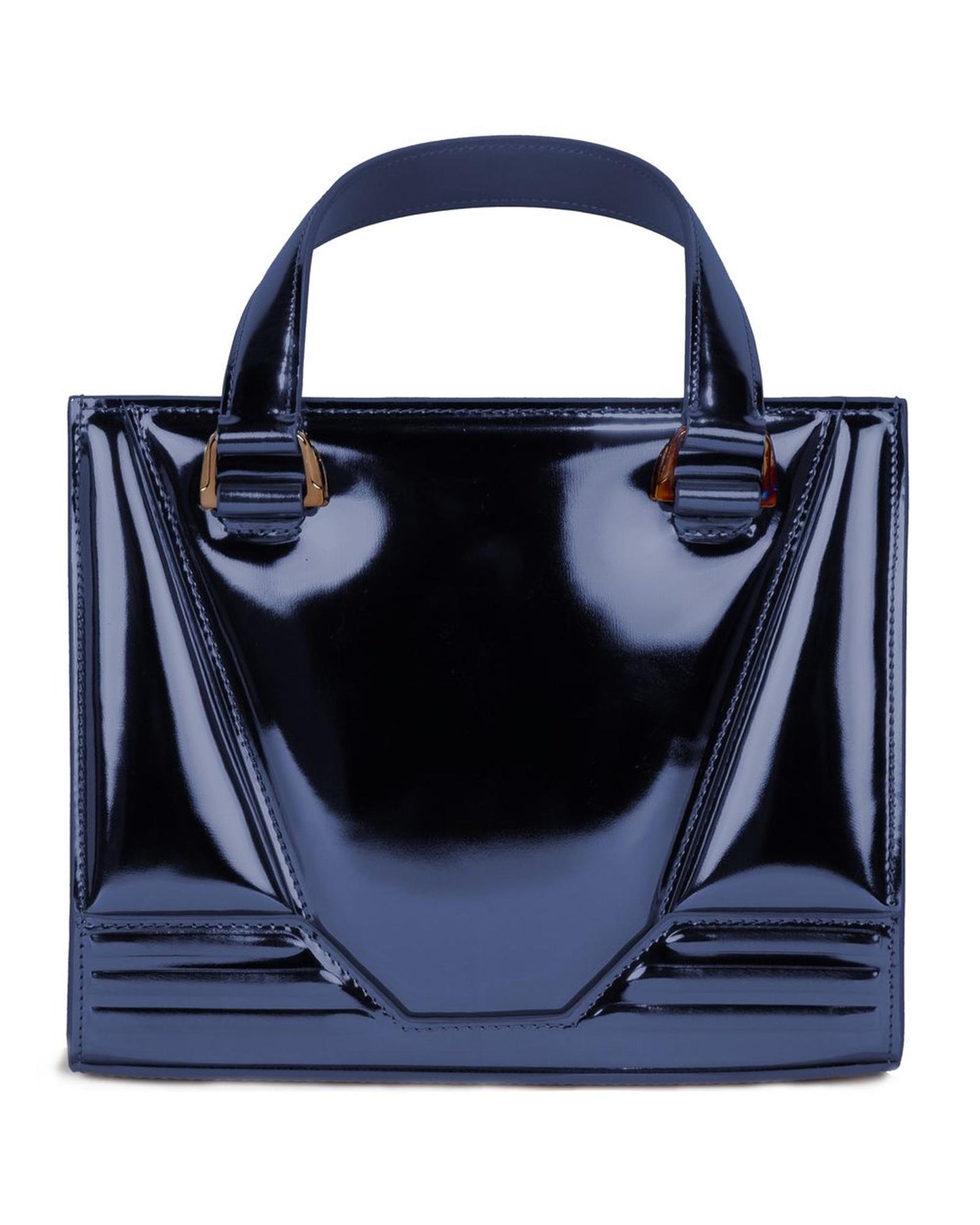 Ferrari Women's Blue Leather Handbag - One Size