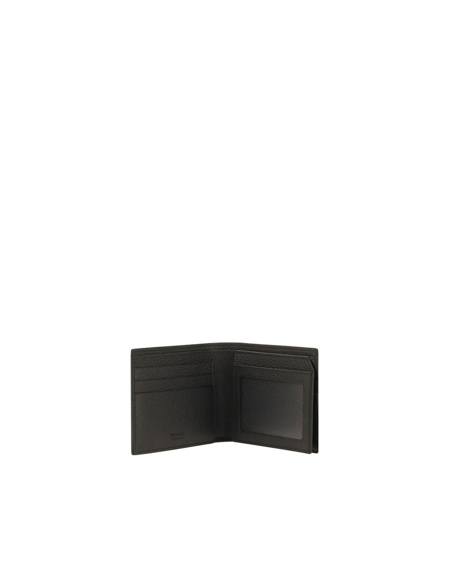 Ferragamo Men's Gancini pattern leather Wallet - One Size