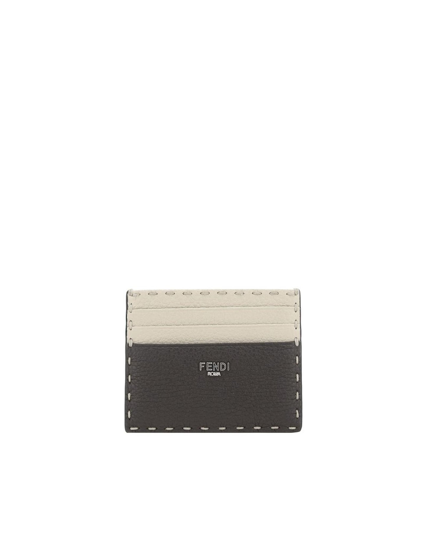 Fendi Men's Bicolor Card Holder - One Size
