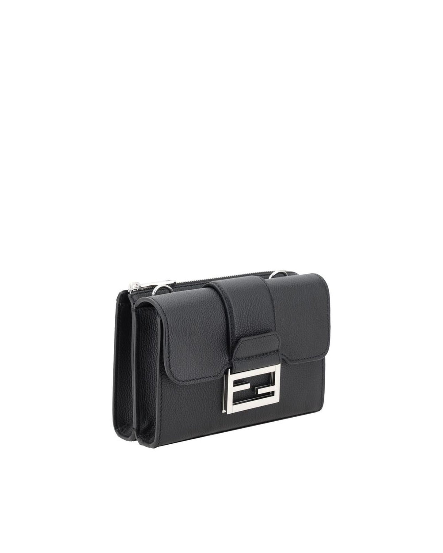 Fendi Men's Double Baguette Shoulder Bag - One Size