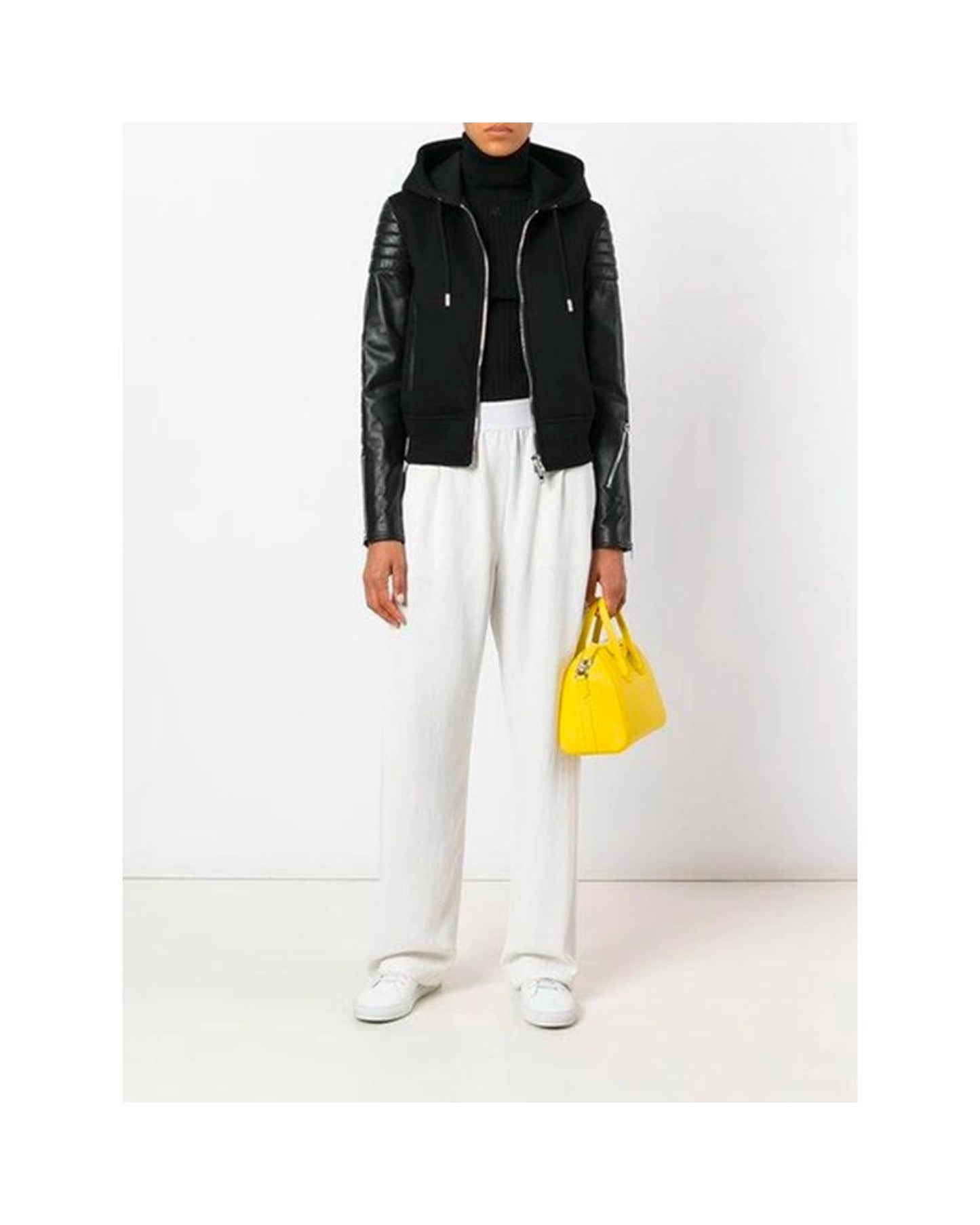 Givenchy Women's Black Viscose Jackets & Coat - 44 IT