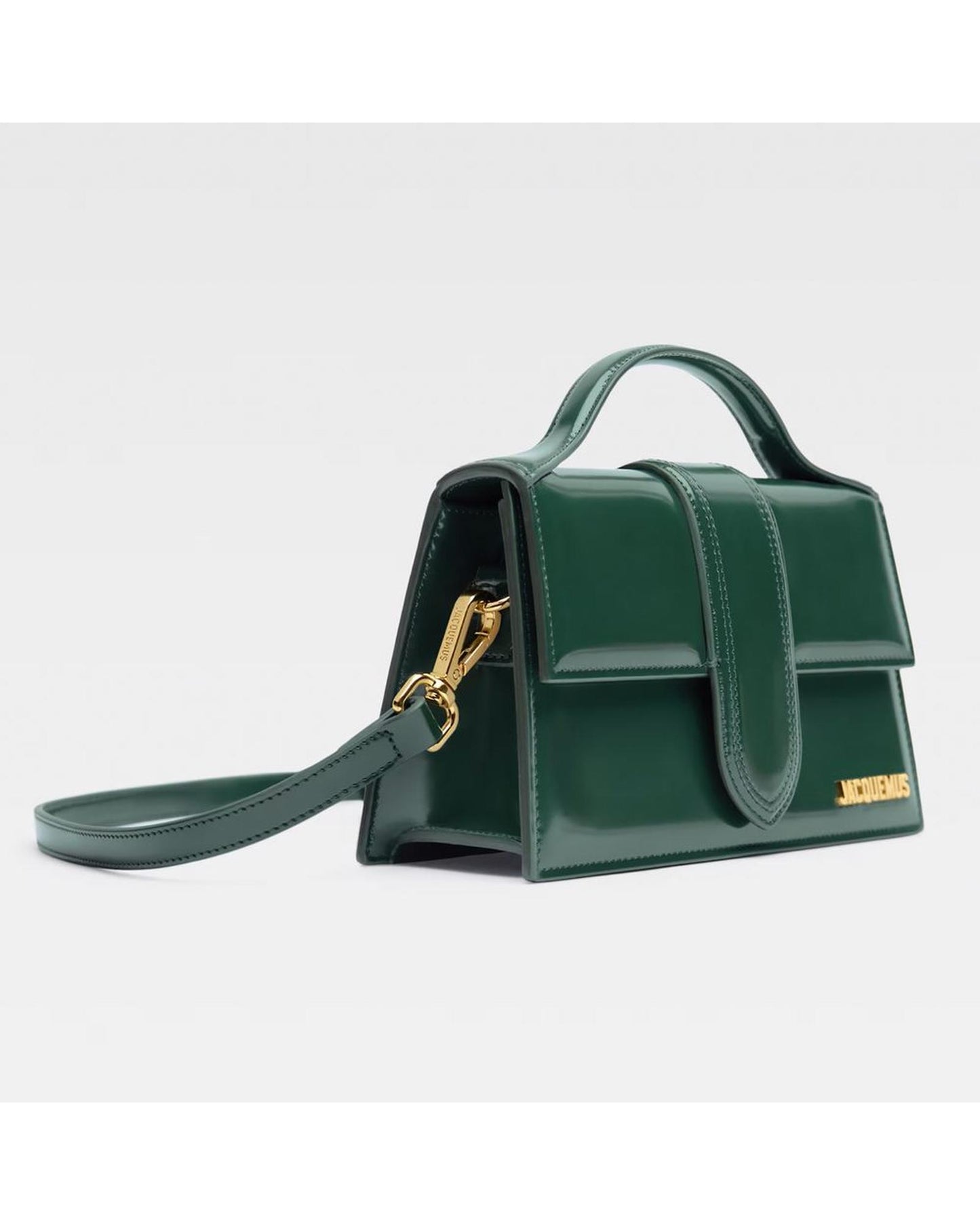 Jacquemus Women's Green Leather Crossbody Bag - One Size