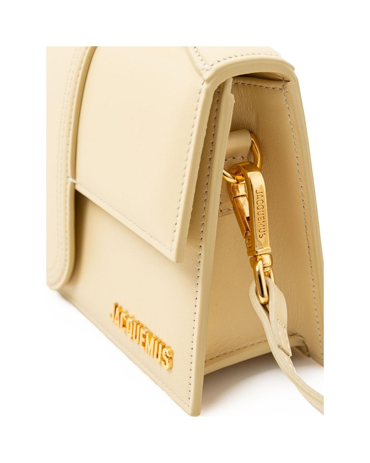 Jacquemus Women's Yellow Leather Shoulder Bag - One Size