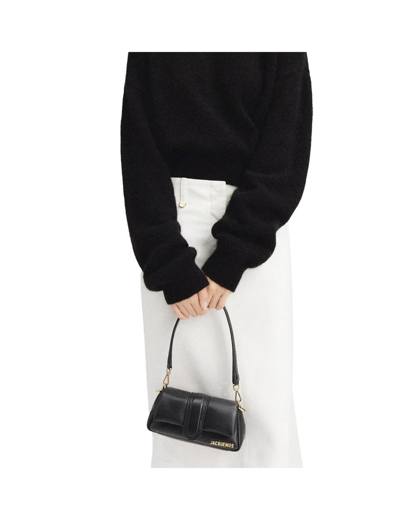 Jacquemus Women's Black Leather Handbag - One Size