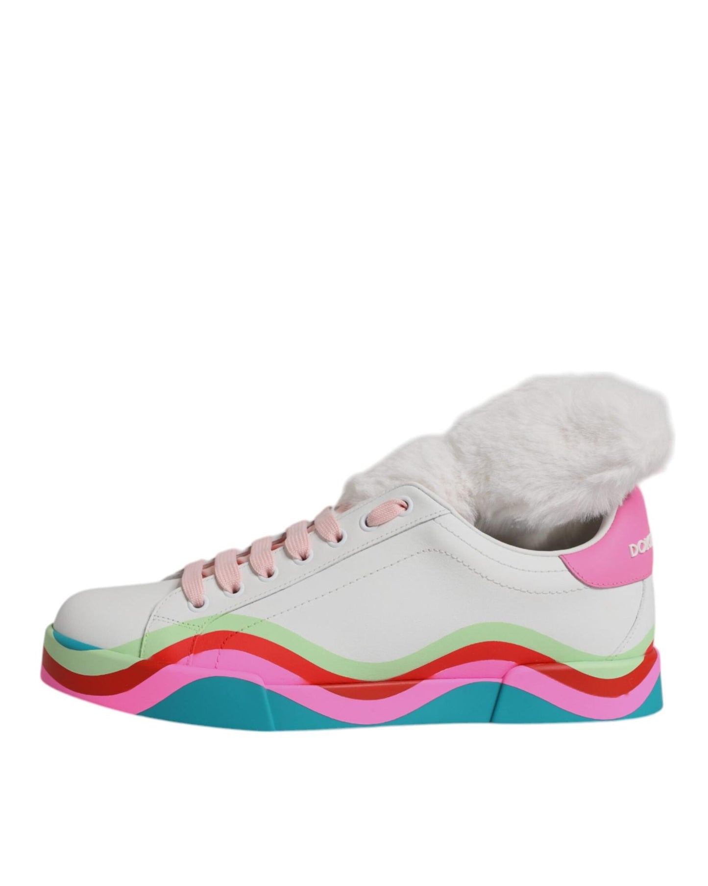 Dolce & Gabbana Women's Multicolor Low Top Trainers Sneakers Shoes - 39 EU