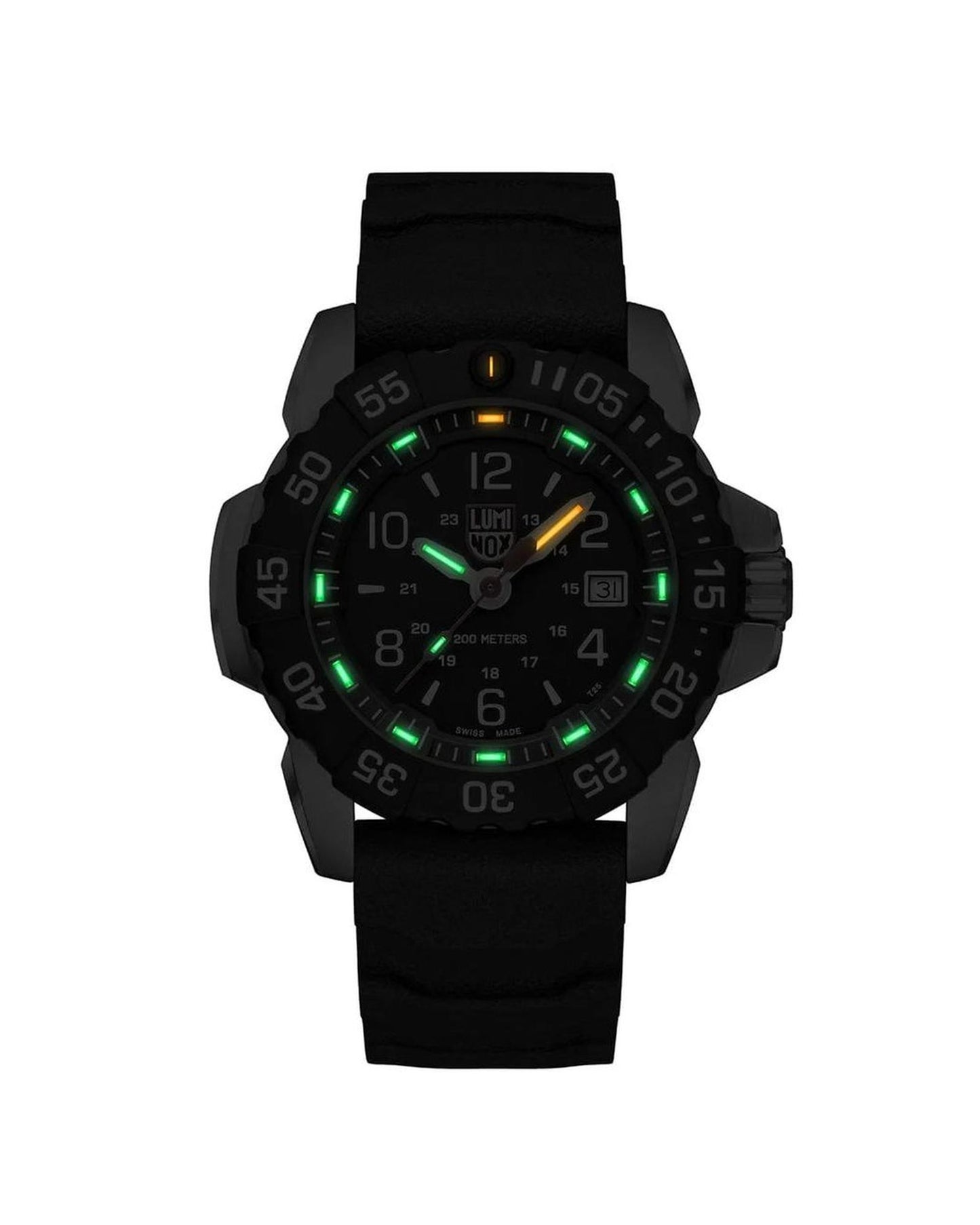 Luminox Men's Black Rubber Watch - One Size