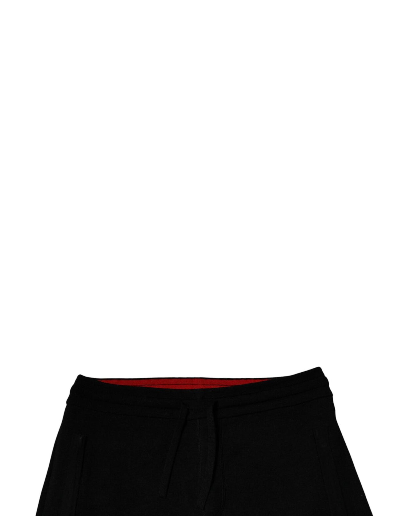 Dolce & Gabbana Men's Black Wool Mid Waist Jogger Sweatpants Pants - 48 IT