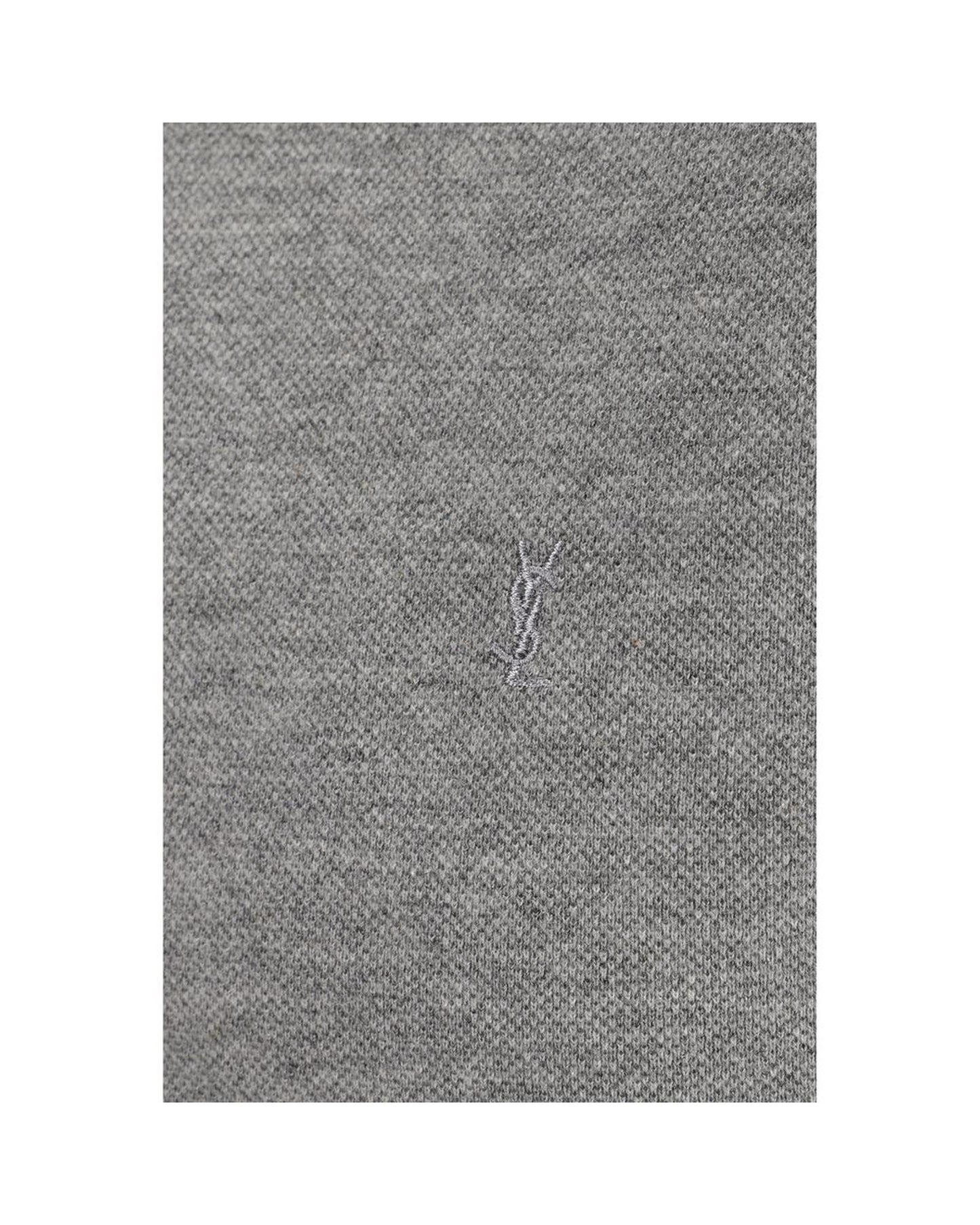 Saint Laurent Men's Cassandre Polo Shirt - M