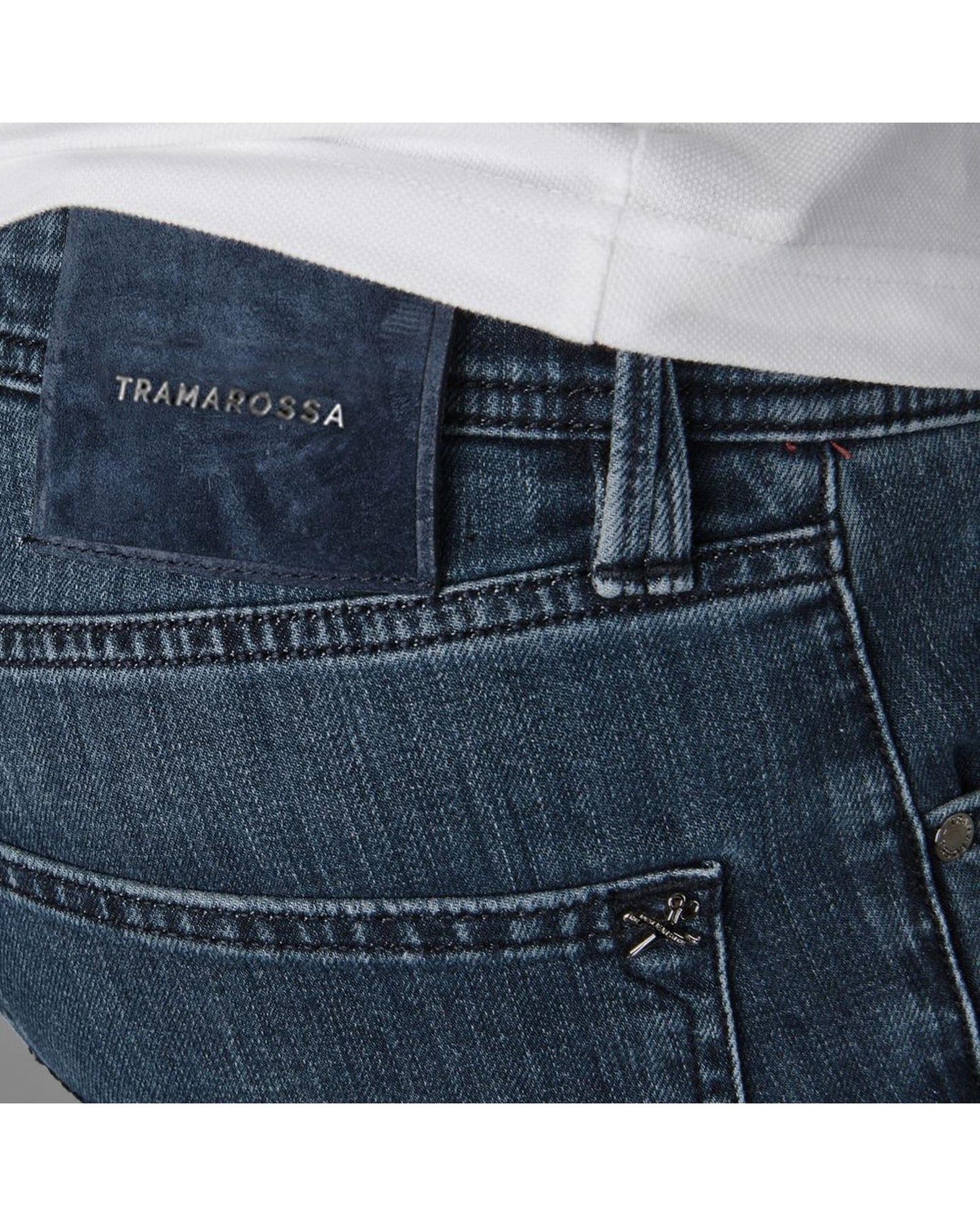 Tramarossa Men's Blue Cotton Jeans & Pant - W33 US