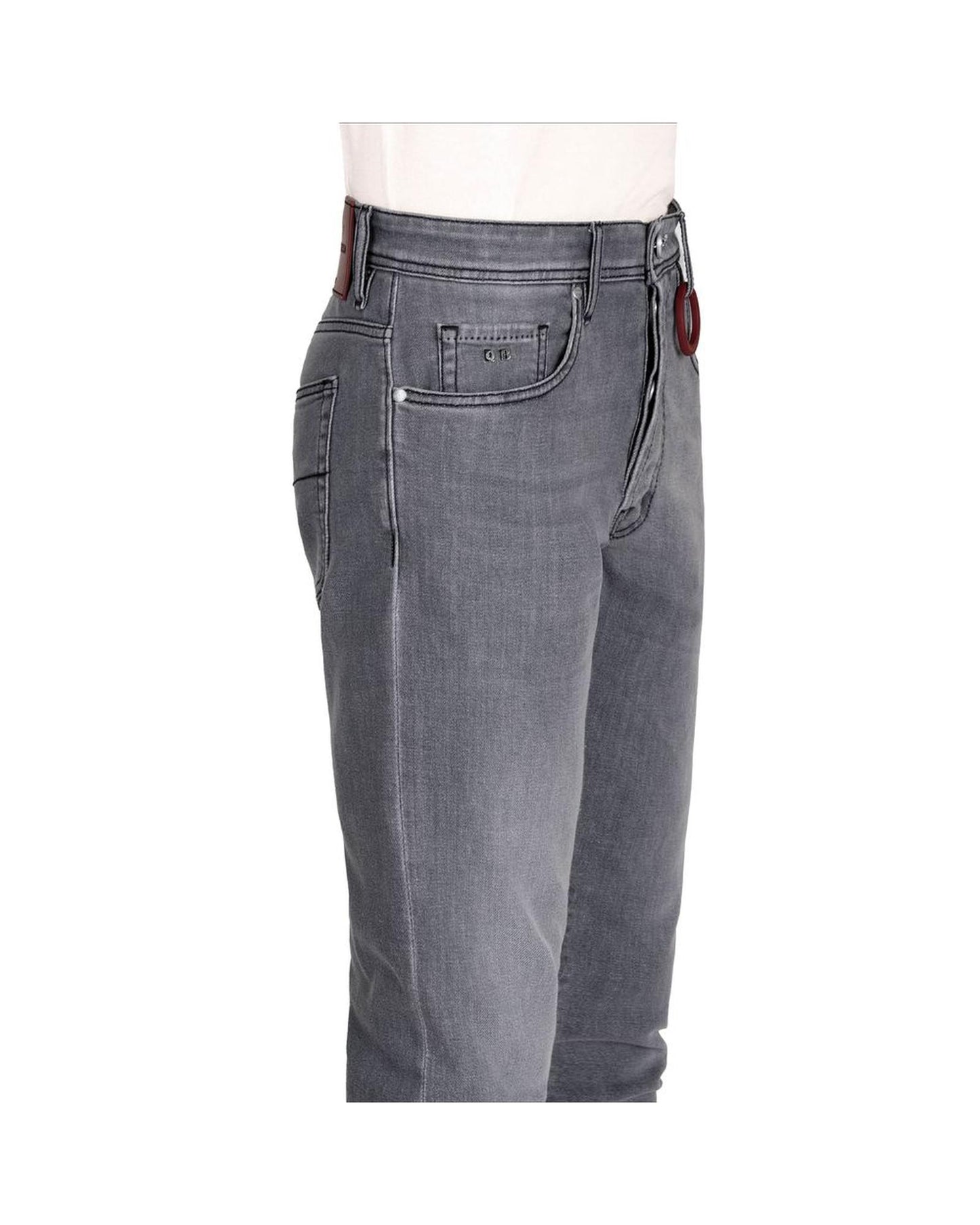 Tramarossa Men's Gray Cotton Jeans & Pant - W33 US