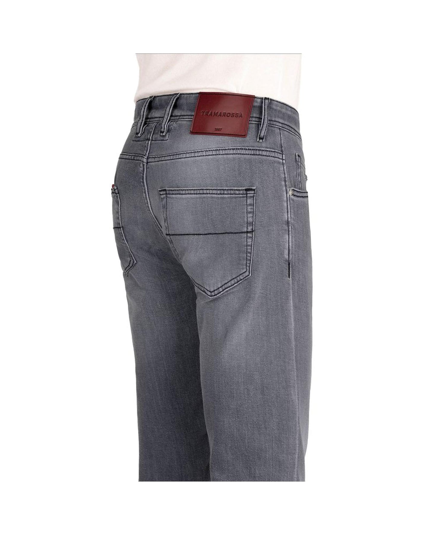 Tramarossa Men's Gray Cotton Jeans & Pant - W33 US