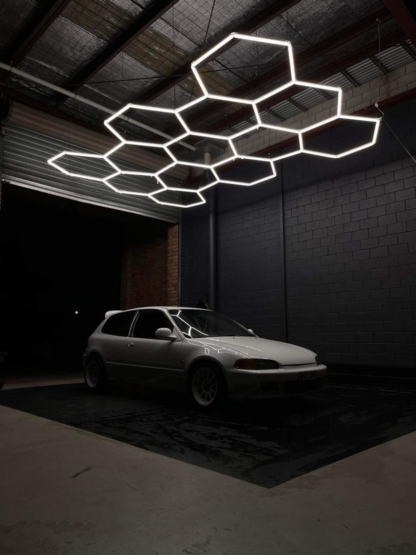 Showroom / Garage modular LED Grid Lighting System - Nano Lighting - Type R