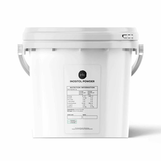 Orku 3.5kg Myo Inositol Powder Tub - Pharmaceutical-Grade Unflavoured Supplement