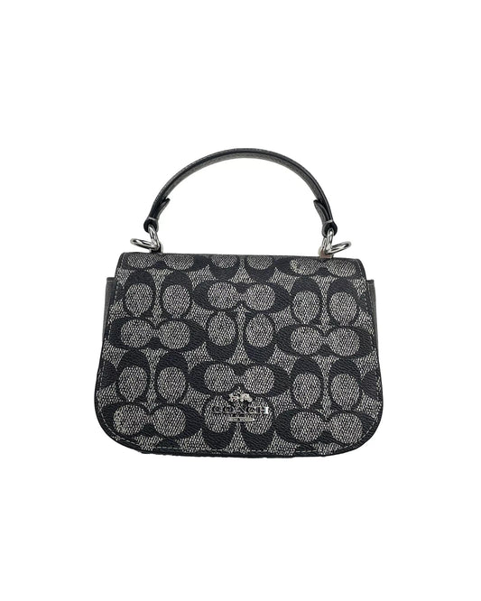 COACH Women's Lysa Top Handle Bag Crossbody Gun Metal - One Size