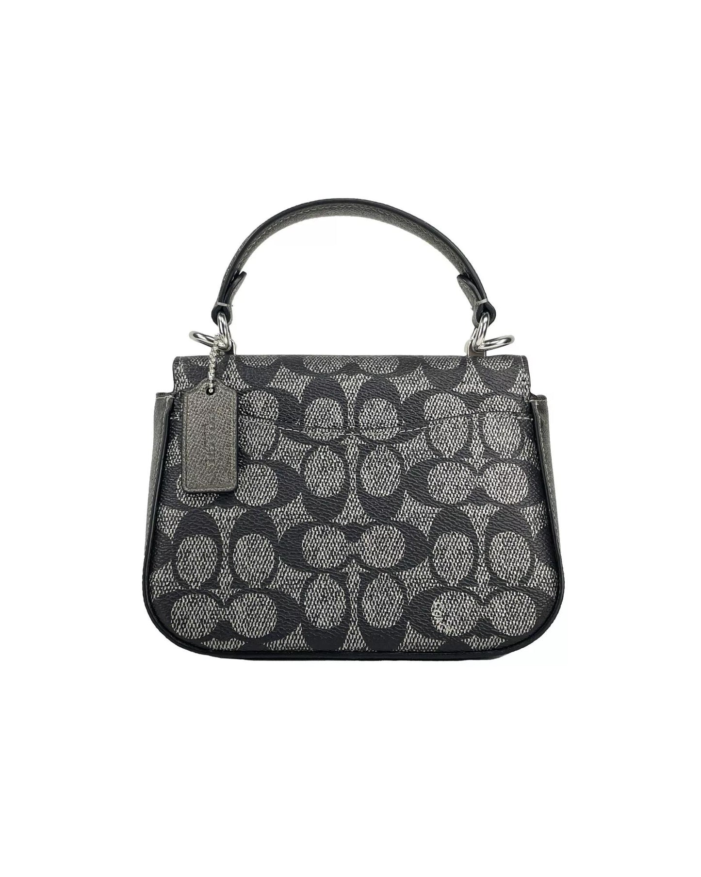 COACH Women's Lysa Top Handle Bag Crossbody Gun Metal - One Size