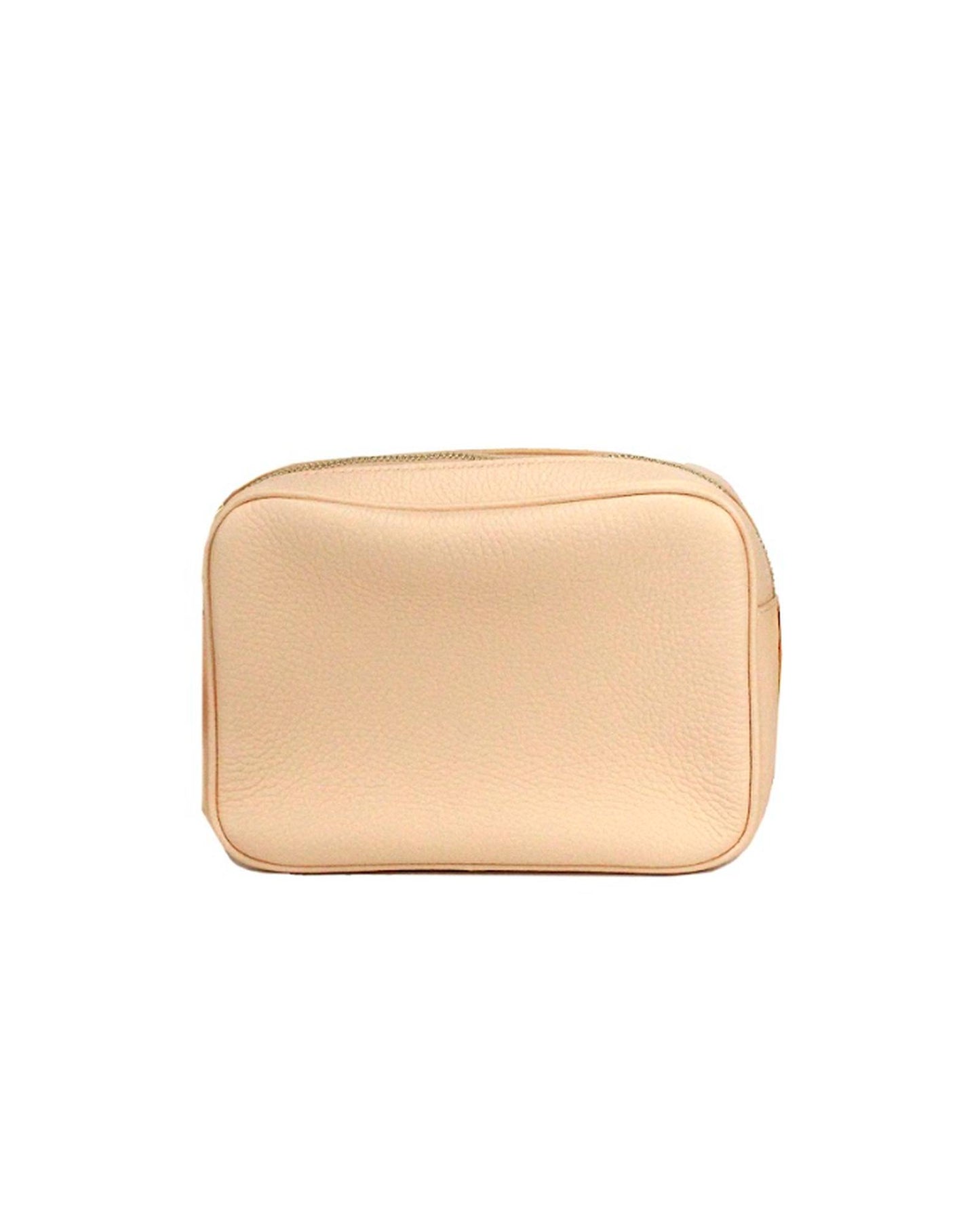 Burberry Women's Small Branded Peach Pink Grainy Leather Camera Crossbody Bag - One Size
