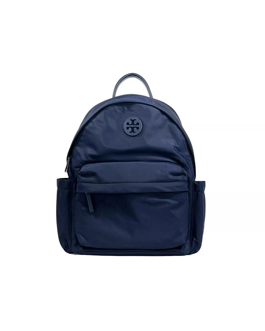 Tory Burch Women's Navy Ella Nylon Backpack Bag 88368 - One Size