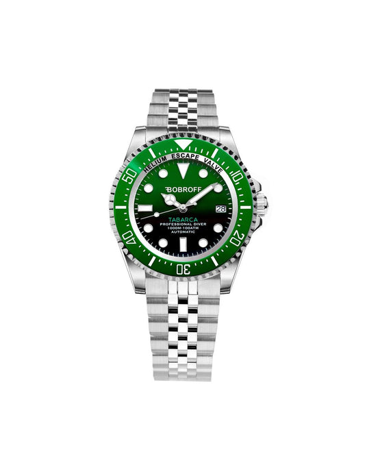 Bobroff Men's Silver Stainless Steel Watch - One Size