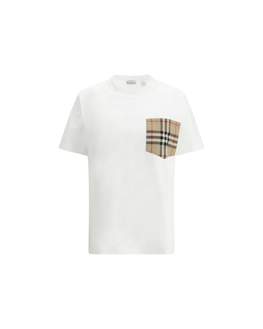 Burberry Women's Archive Check pocket t-shirt - M