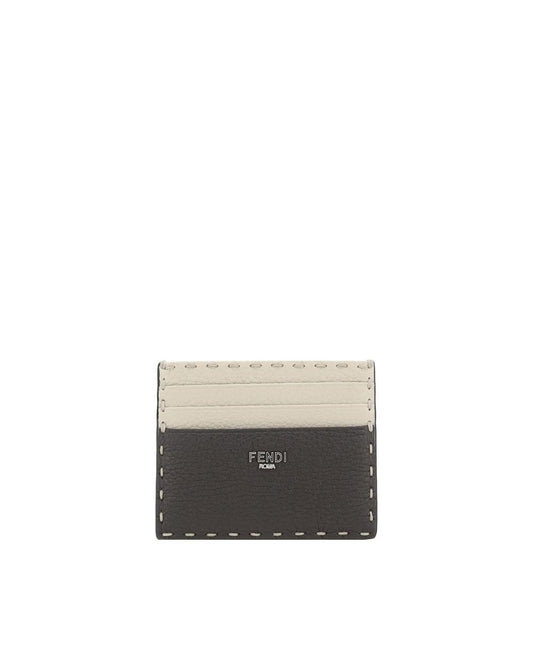 Fendi Men's Bicolor Card Holder - One Size