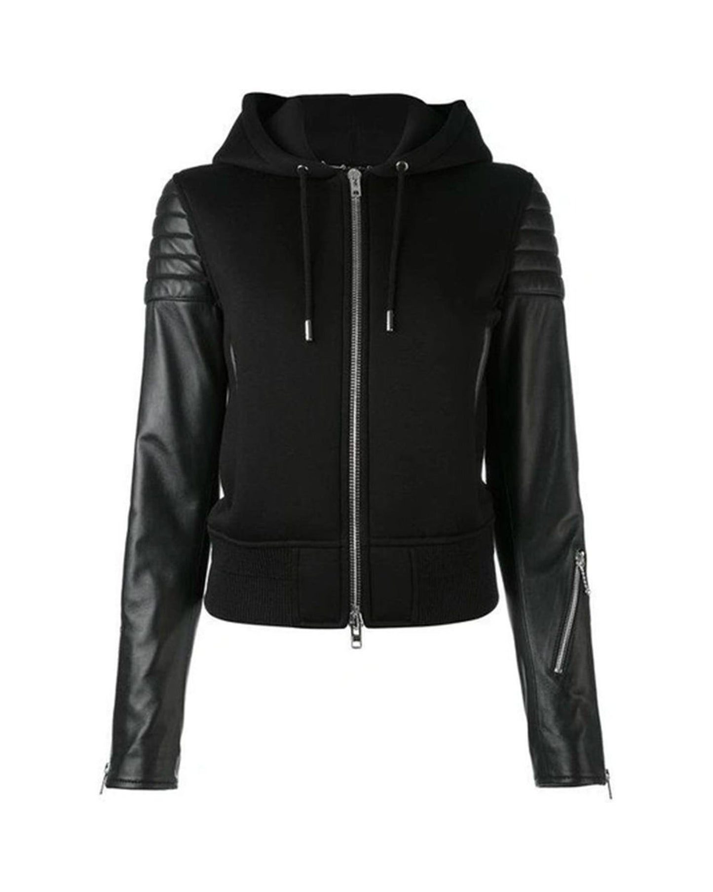Givenchy Women's Black Viscose Jackets & Coat - 44 IT