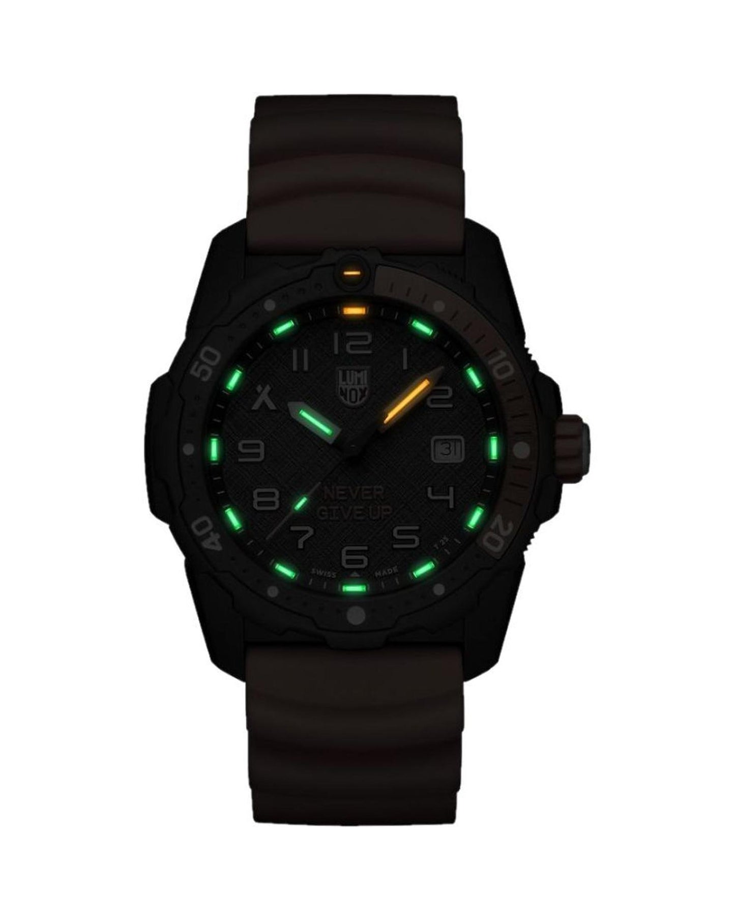 Luminox Men's Orange Rubber Watch - One Size