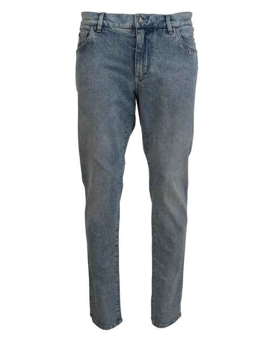 New Dolce & Gabbana Slim Fit Denim Jeans 56 IT Men